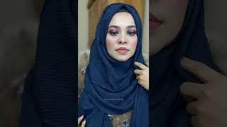 Easy Crepe Hijab tutorial 