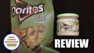 Doritos Hint of Lime with Doritos Cool Sour Cream & Chives Dip Review