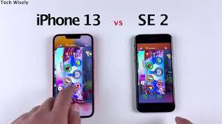 iPhone 13 vs iPhone SE 2  SPEED TEST