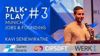 Talk & Play Munich Startup Inspiration and Funding - Kavi Senewiratne Whammychat