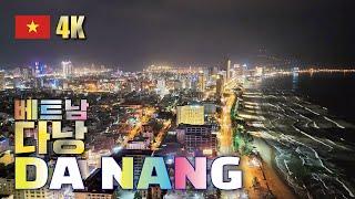 4K 베트남 다낭 루프탑 야경 투어 함께해요 다낭여행 베트남여행 다낭 가볼만한 곳 DA NANG HOTEL ROOF TOP NIGHT VIEW DA NANG VIETNAM 