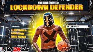 NBA 2K25 NEW “LOCKDOWN DEFENDER” BUILD - BEST LOCKDOWN BUILD 2K25