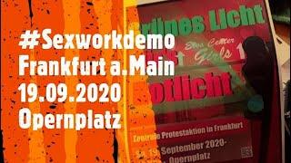 SexworkDemo Frankfurt a.Main Opernplatz - Doña Carmen e.V. Grünes Licht für RotlichtAN - Andre Nolte