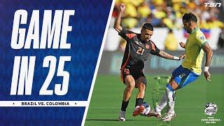 GAME IN 25 Brazil vs. Colombia  Copa America 2024