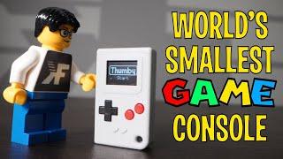 Unboxing Thumby - The Tiny PLAYABLE Gameboy Keychain