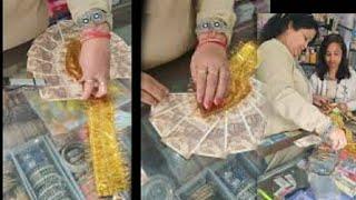 shadi ka haar ghar par kaysay banay  Noto ki mala #shadi #shadikahaar #indianmarriage #mala #fun