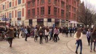 FlashMob in Manchester - Greek Zorbas  Zempekiko tis Evdokias