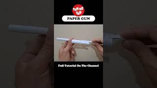 DIY - How to Make a Gun With Binoculars Out of Paper - Origami #shorts #gun #papercraft