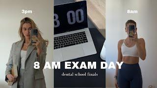 8AM EXAM DAY ROUTINE