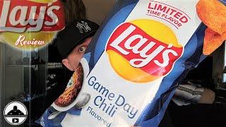 Lays® GAME DAY CHILI Flavored Potato Chips Review 