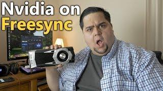 Using an Nvidia GPU with a FreeSync Monitor