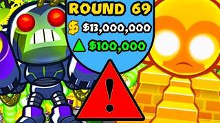 So I played the FORGOTTEN Game Mode... $13000000 in BANANZA Bloons TD Battles