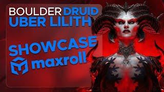 Boulder Druid Uber Lilith - Diablo 4 Season 2