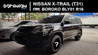 Nissan X-TRAIL T31 using HSR Wheel BOROKO BLY01 Ring 16