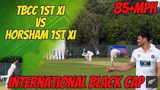 85MPH FAST BLACK CAP BOWLER  TBCC 1st XI vs Horsham 1st XI  Match Highlights