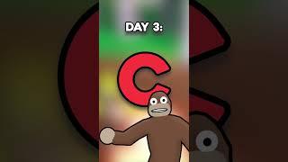 Making a Game for Every Letter of The Alphabet - Day 3 #shorts #gamedev #barji