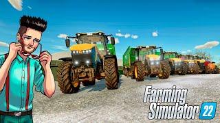 СНОВА НАНЯЛ НА ФЕРМУ РАБОЧИХ НО НА ЭТОТ РАЗ Я ЗА НИМИ СЛЕЖУ FARMING SIMULATOR 22