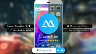 How to Use ApowerMirror Android Device  iPhone Device Game  Keyboard