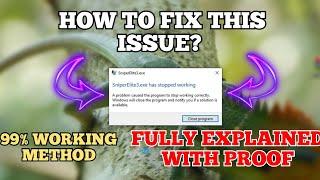 Sniper elite 3 has stopped working fix  99% working method fully explained with proof 