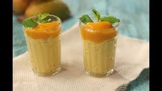 Eggless Mango Mousse  Sanjeev Kapoor Khazana