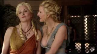 Spartacus Ep 5 #2 - Ilithyia e Lucrezia confabulano su uomini e figli