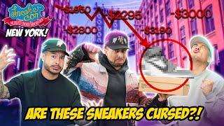 NO ONE WOULD GET NEAR THESE SNEAKERS? EPIC SNEAKERCON FAIL..