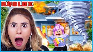 Doğal Afetlerde Hayatta Kalmak Roblox Natural Disaster Oyun Kent