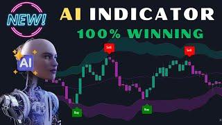 NEW Artificial Intelligence TradingView Indicator Best Free ai Indicator Tradingview