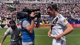 UP CLOSE with #zLAtan Behind the scenes for Zlatan Ibrahimovics MLS and LA GALAXY DEBUT