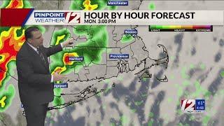 WPRI 12 Weather Forecast 52724  Fog Shower Today Showers and Tstorms Tonight