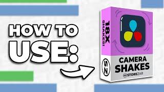 Add YouTube-Style CAMERA SHAKE with this DaVinci Resolve Presets Pack – by Finzar