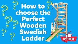 How to choose the Perfect Wooden Swedish Ladder  Wedanta Tips