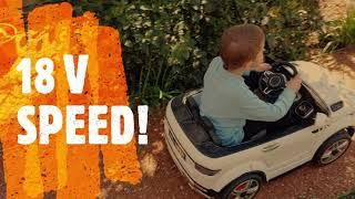 Childrens electric car - 50% more SPEED in 5 minutes