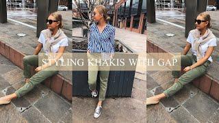 STYLING KHAKIS WITH GAP  AD