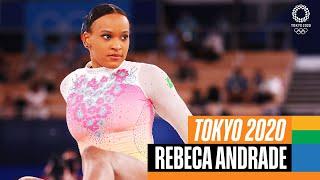 Rebeca Andrades  mesmerizing Floor Routine at Tokyo 2020