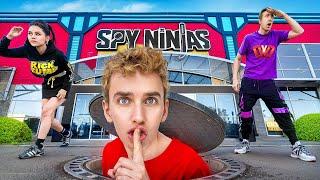 SNEAKING into Chad Wild Clay SPY NINJAS Theme Park