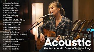 Acoustic Love Songs 2023  Top English Acoustic Cover Songs  Guitar Acoustic Songs Playlist 2023