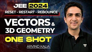 Vectors & 3D Geometry One Shot  JEE Main 2024  RRR