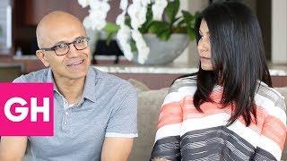 Satya Nadella and Anu Nadella Open Up About Their Family  GH