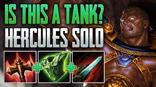 WHEN TANKS HAVE 300 POWER Hercules Solo Gameplay SMITE Conquest