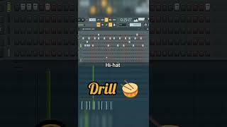 How to make DRILL BEATS in Fl Studio #shorts #fltrick #flstudio