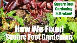 How We Fixed Square Foot Gardening And Grow More Food Intensively