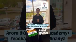  Arora UKMLA PLAB 2 Academy+ Feedback from Dr Ananya… #ukmla #plab2 #cpsa