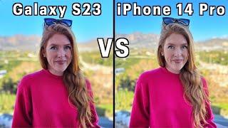Samsung Galaxy S23 VS iPhone 14 Pro Camera Comparison