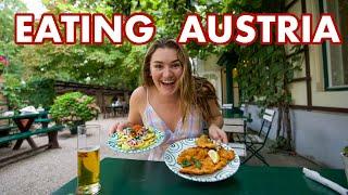 EATING VIENNA American Tries Viennese Food for the First Time Travel Vlog