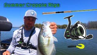 Best Summer crappie setups for Lakes Rivers and Reservoirs