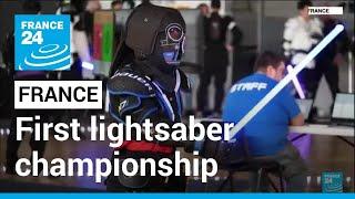 Good news Jedi France hosts its first lightsaber championship • FRANCE 24 English