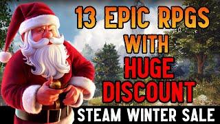 Steam Winter Sale 2022 - 13 Epic RPGs with HUGE Discount