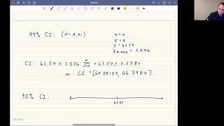 8.2 Example Confidence Interval when standard deviation is known