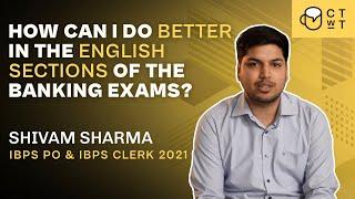 Banking Exam - Score higher in English Section  Shivam Sharma IBPS PO 2021 #bankexam
